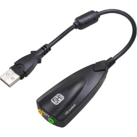 Resim Steel USB To Ses Kartı Sanal 7.1 Series 5hv2 12 Kanal Ekolayzer 