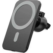 Resim Caraks Apple iPhone 13 ve Üzeri Tüm Magsafe Telefonlara Uyumlu Magnetic Wireless Universal Araç Telefon Tutucu 