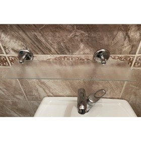 Resim Evistro Banyo Tuvalet Ayna Etajer Duvara Monte 40cm 