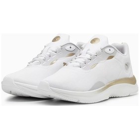 Resim Puma Softrıde Orla Metallic Dream Beyaz Kadın Ayakkabısı 39780401 Beyaz 