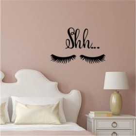 Resim Ne Verelim Size Yaratıcı Kirpikler Modern Duvar Sticker Oturma Odası Yatak Odası 