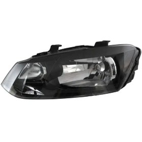Resim AYFAR ON FAR SOL SIYAH VOLKSWAGEN POLO VI 09-TRENDLINE 6R1941015E 6R1941015E 