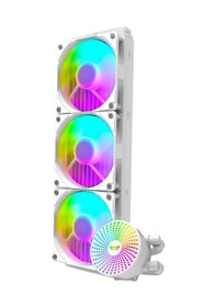 Resim Darkflash Radiant DC-360 360 MM ARGB Sıvı Soğutucu Beyaz 