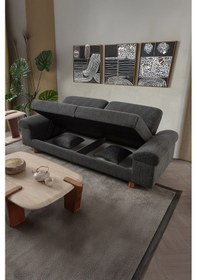 Resim Armada 3+1 Koltuk Takımı Antrasit Antrasit 