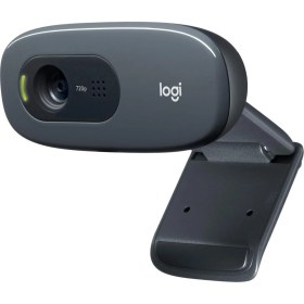 Resim C270 Hd Web Kamerası, 720P/30 Fps, Rightlight 2 ile Otomatik Işık Düzeltme, Mono Gürültü Engelleyici Mikrofon, Siyah 