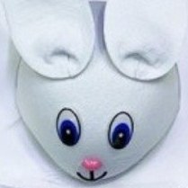 Resim Tavşan Gösteri Kostümü Çocuk 