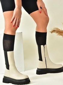 Resim fox SHOES Kalın Tabanlı Kadın Bot J267063109 