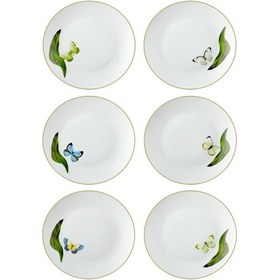 Resim The Mia Folium Pasta Tabağı 6 Kişilik Dnr0063 