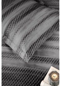 Resim Özdilek Ranforce -notte Antrasit- Çift Kişilik Nevresim Takımı Antrasit 