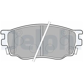 Resim Volvo V40 On Fren Balatasi D2 2012-2016 Delphı Lp1916 