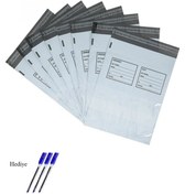 Resim CPU ELEKTRONİK Cepli Mini Boy Kargo Poşeti 17x25+4 cm - 500 Adet (40+40=80 Mikron) 