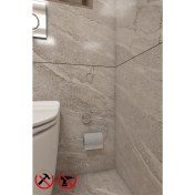 Resim Alper Banyo İris Krom Tuvalet Kağıtlığı Tuvalet Askısı İster Yapıştır İster Montajla 