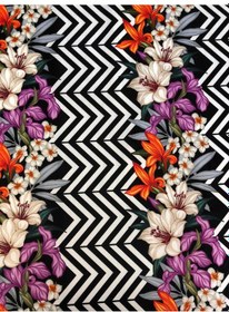 Resim Enesar Home Bahar Desen Dijital Baski Döşemelik Kumaş 100 x 140 cm 