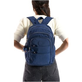 Resim 571 Collections Ultra Hafif Çok Cepli Orta Boy Sırt Çantası Unisex Laci Model: 571-4c Lacivert 