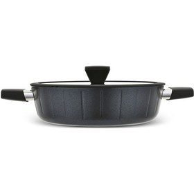 Resim Karaca Biodiamond Regnum İndüksiyon Tabanlı 13 Parça Tencere Seti Siyah 