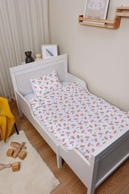 Resim Organik Çarşaflı Bebek Nevresim Takımı (100x150) - Doğa Sevgisi 100 x 150 