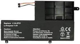 Resim Lenovo ile Uyumlu Flex 3-1580 Versiyon 80R4 Batarya Pil- L14M3P21, L14L3P21 