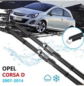 Resim Opel Corsa D Ön Cam Muz Silecek Takımı 2007-2014 