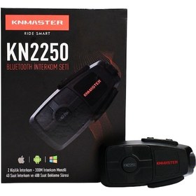 Resim Knmaster Kn2250 Bluetooth İntercom Seti 