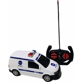 Resim Duman Uzaktan Kumandalı Polis Arabası 