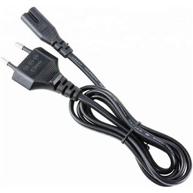 Resim Teyp Fiş - Notebook Adaptör Power Kablosu 2 Pin - 1.5 Metre 