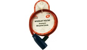 Resim Leva House Anahtarlı Bisiklet Kilidi 