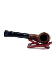Resim Şahin Sarı Yıldız Bent Billiard 9mm Filtreli Akrilik Saplı Pipo X-160 