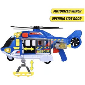Resim Dickie Kurtarma Helikopteri, Sesli ve Işıklı, 39 cm - 3+ Yaş 
