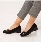 Resim Relax Anatomic Kadın Hakiki Deri Siyah Comfort Ayakkabı 611 E6156-123 Byn Ayk Y22 Black Siyah 