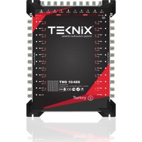 Resim Teknix 10X48 Sonlu Multiswitch Santral + Adaptör 