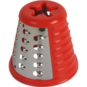 Resim Tefal Moulinex Uyumlu Kırmızı Rende Makinası Aparatı(Kaba Dilimleyici) 