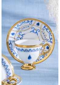 Resim Acar Kallisto 6 Kişilik Kahve Fincan Takımı - 90 Ml Renkli 