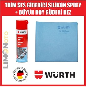 Resim Würth Silikon Sprey 500 Ml Würth Güderi Bez 38x60 