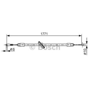 Resim BOSCH 1987482030 FREN TELİ. 1771 MM 