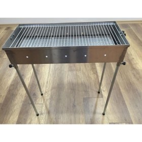 Resim BarbeküGrill Paslanmaz Çelik Mangal-Büyük Boy 
