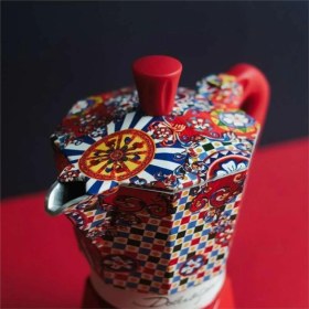 Resim Bialetti Moka Express Dolce Gabbana 6 Cup 