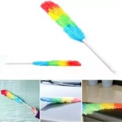 Resim Neonova Gökkuşağı Renkli Toz Alma Püskülü CLKN-1849 