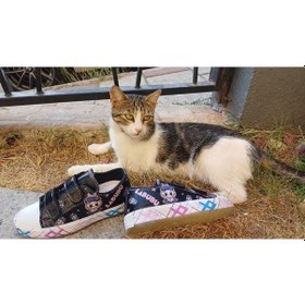 Resim Scarpe Magiche Labubu Siyah Işıklı Kız Çocuğu Ayakkabı 31-35 Numara Arası Işıksızdır Siyah 