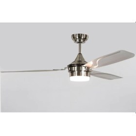 Resim Alsanfan Heavysteel 3 Kanatlı Aydınlatmalı Uzaktan Kumandalı Tavan Vantilatörü 