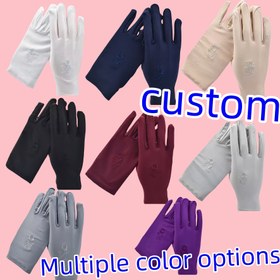 Resim Özel Yaz Güneş Koruma Eldivenleri - Esnek Akrilik, -Dayanıklı, Performans, Bisiklet, Sürüş ve Resmi Takı İşleme için İdeal - Çoklu Renk Seçenekleri, Performans Eldivenleri | Özel Eldivenler | Esnek Eldivenler 