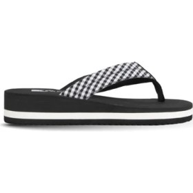 Resim Bueno Shoes Siyah Beyaz Eva Kadın Parmak Arası Terlik 26WT202350 26WT202350 