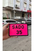 Resim AlbaDekor35 AlbaDekor - PEMBE DEKOR PLAKA BAYANLARA ÖZEL MİNİ DEKOR KİŞİYE ÖZEL HEDİYE METAL PLAKA 
