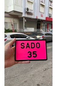 Resim AlbaDekor35 AlbaDekor - PEMBE DEKOR PLAKA BAYANLARA ÖZEL MİNİ DEKOR KİŞİYE ÖZEL HEDİYE METAL PLAKA 
