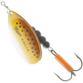 Resim Mepps Aglia Brown Olta Kaşığı Kahverengi-Sarı Standart No:2 