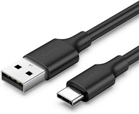 Resim UGREEN 2.0 A USB-A & USB-C, Şarj ve Data Kablosu, 25 Santimetre, Siyah, 60114 