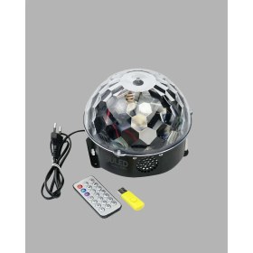 Resim Eco Lounge Rgb LED Disko Topu Projektör – Ev Partileri, Doğum Günleri ve Eğlence Için Işık Şovu 