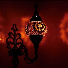Resim Dekoratif MOZAİK DUVAR LAMBASI EL YAPIMI DEKORATİF 