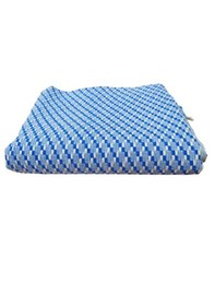 Resim Kara Tezgah Pamuk Santranç Desen Peştemal 100 180 