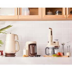 Resim Homend Vintage Functional 2834H Mutfak Robotu 1000W 1,5 Lt Paslanmaz Çelik Gövdeli Çok Fonksiyonlu 