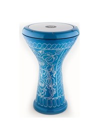 Resim Vatan 3029m Mavi Döküm Erzincan İşlemeli Darbuka 